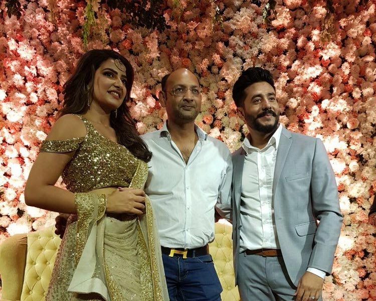 Raj and Shubhasree with Shrikant Mohta Raj and Shubhasree with Shrikant Mohta