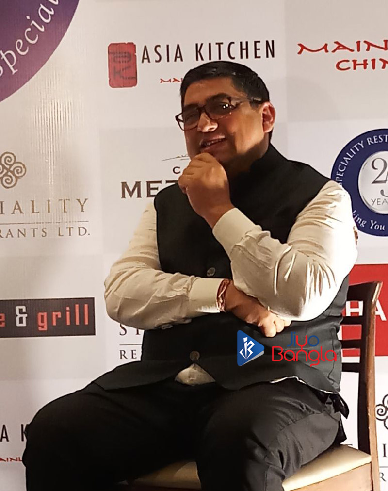 Anjan chatterjee,owner and Managing Director Superficiality Restaurant Limited