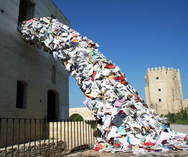 Book Sculptures by Alicia Martin