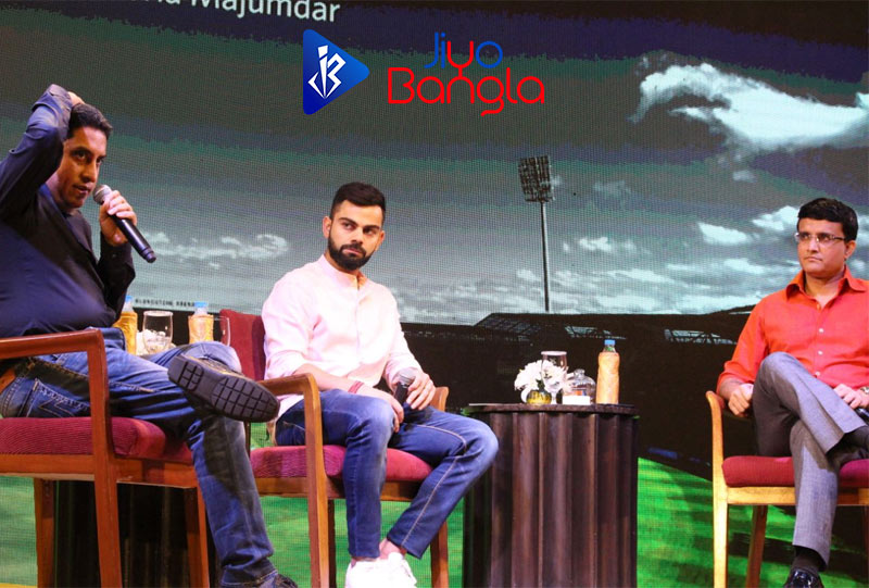 Virat Kohli and Sourov Ganguly