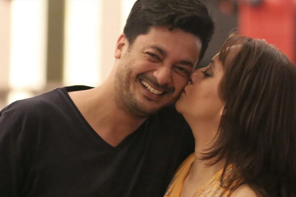 Jisshu Sengupta and his lovely wife Nilanjana Sengupta