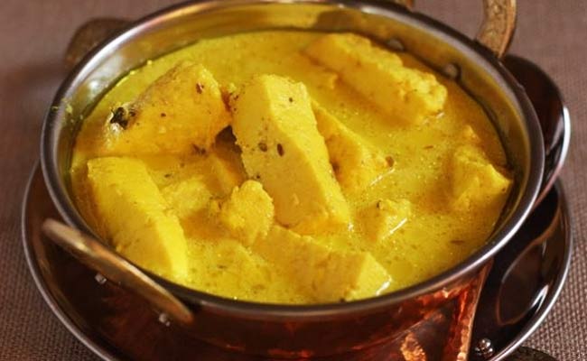 # Lyodur Tschaman: Purely for the vegetarians, made of cottage cheese in turmeric gravy it tastes as unique as its name.