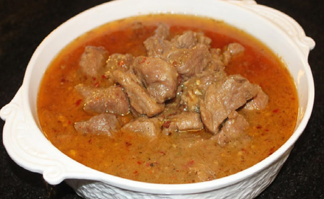 # Aab Gosht: If you are a mutton lover then this dish is for you. Prepared in milk and several spices, we didn’t even imagine mutton would taste this yummy!