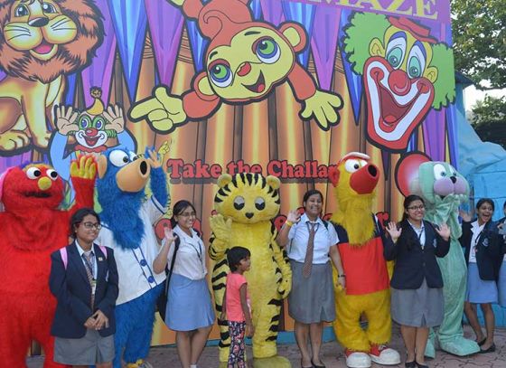 Mirror Maze adventure at Nicco Park with Sheru and Little Tigers