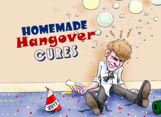 Revealed: Homemade Hangover Cures for this Christmas and New Year