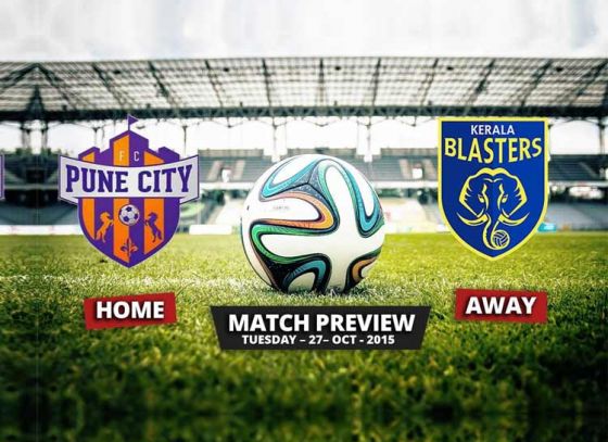 Kerala Blasters FC held FC Pune City at Home