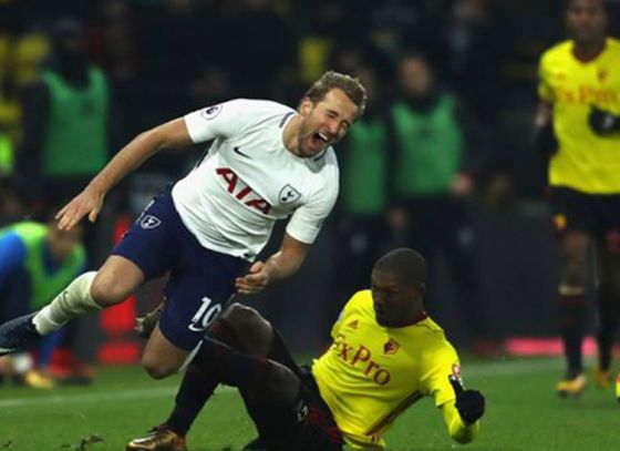 Watford 1- 1 Tottenham: Ten men Tottenham settle for a point against Watford
