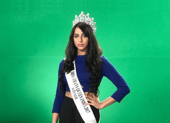 Kolkata gives India the first transgender beauty queen