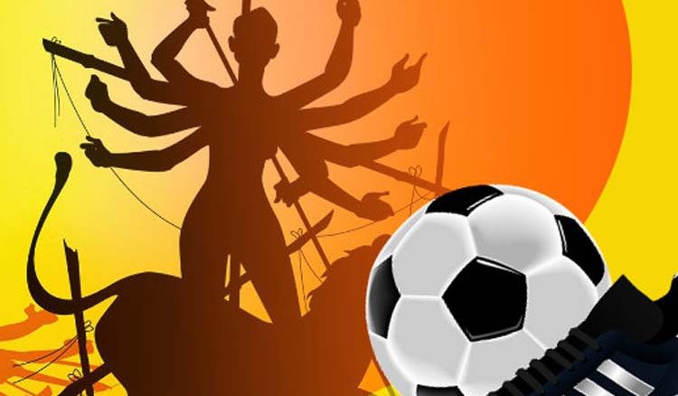 Bengalis love for football showcased in Puja Pandal