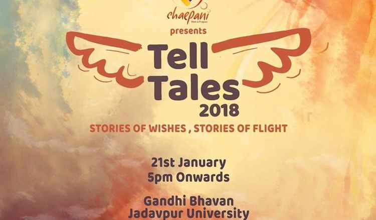 Debasish Sen Sharma is up for TELL TALES 2018