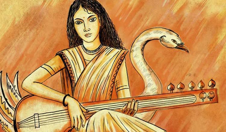 ডিজিট্যালে সরস্বতীর সাধ