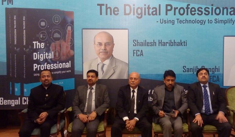 Mr. Sailesh Haribhakti and Sanjib Sanghi welcome Digital Revolution through launch of new book ‘The Digital Professional’