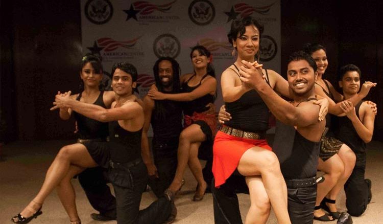 Darryl Thomas taught “Afro-Disiac” to the students of Sapphire Dance Academy in Kolkata