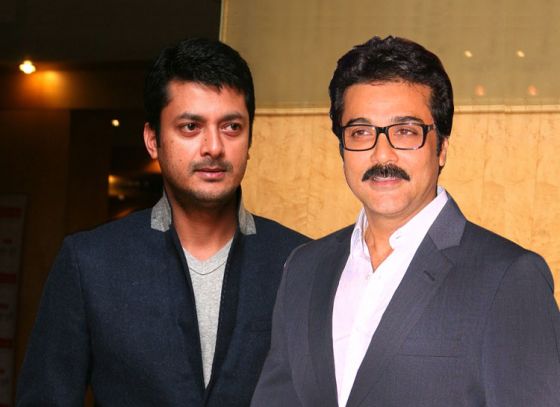 Prosenjit Chatterjee and Jisshu Sengupta in 'Chowringhee'