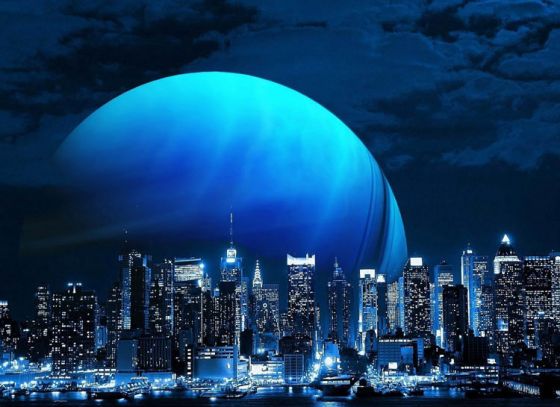 The new 'blue' planet