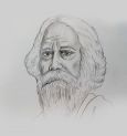 Celebrating Gurudev Rabindranath Tagore's 157th birth anniversary with his beautiful artworks