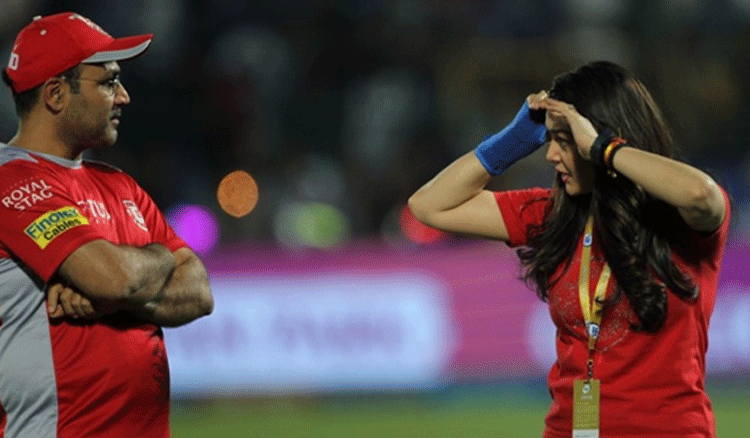 Spat with Sehwag is Fake News: Preity Zinta