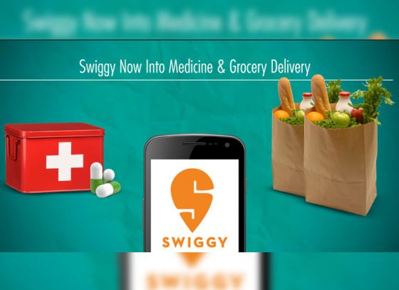 Knock Knock!! Swiggy man comes with medicines