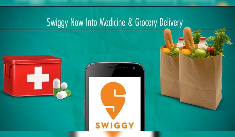 Knock Knock!! Swiggy man comes with medicines.