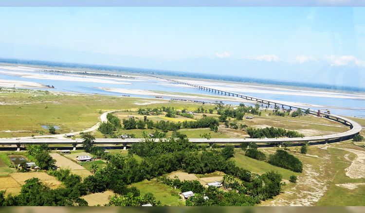 Longest road-rail Bridge in India