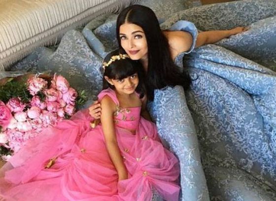 Aaradhya at the Cannes for the second time