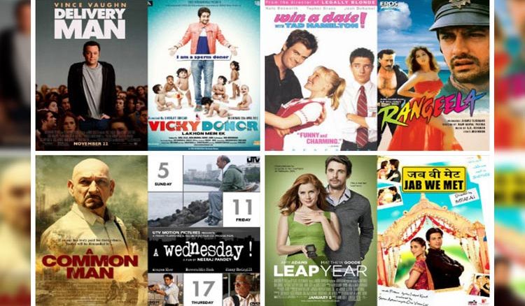 Hollywood movies that are remakes of Bollywood films