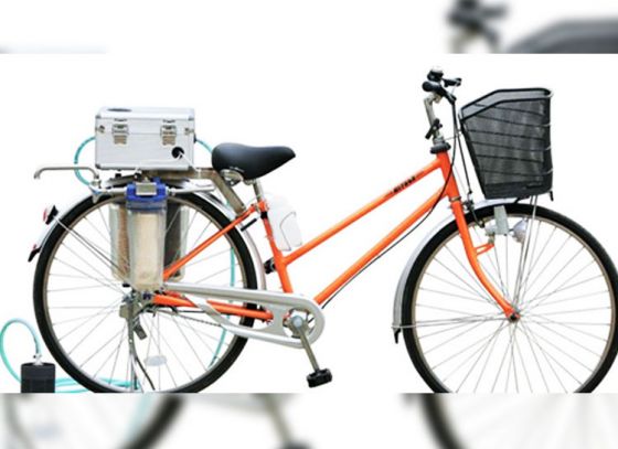 12 year old turns cycle into bike