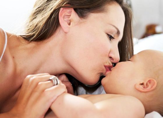 Is Kissing Babies on the Lips Safe?