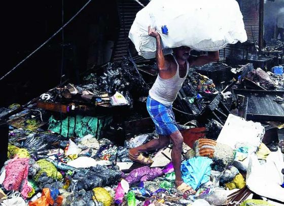 Bagri Market garbage to be removed
