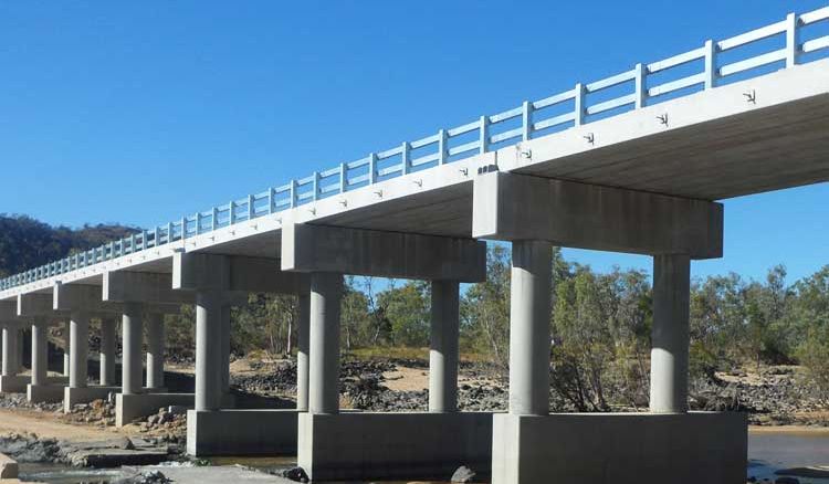 Concrete bridges to replace wooden bridges