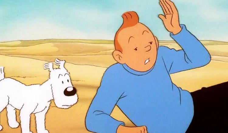 Tintin comes from Belgium to Darjeeling