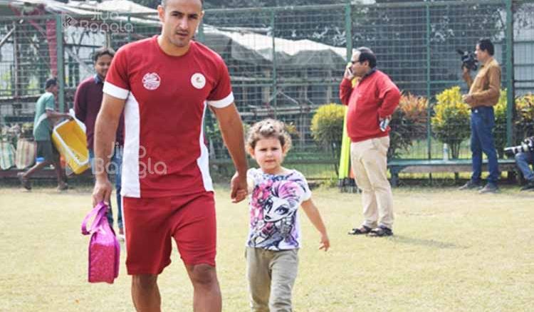 Omar In Mohunbagan practice