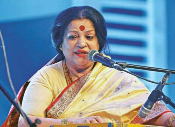 Singer Haimanti Shukla awarded with Sangeet Samman