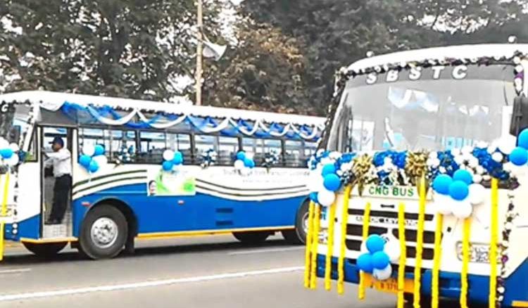 CNG Busses introduced in WB