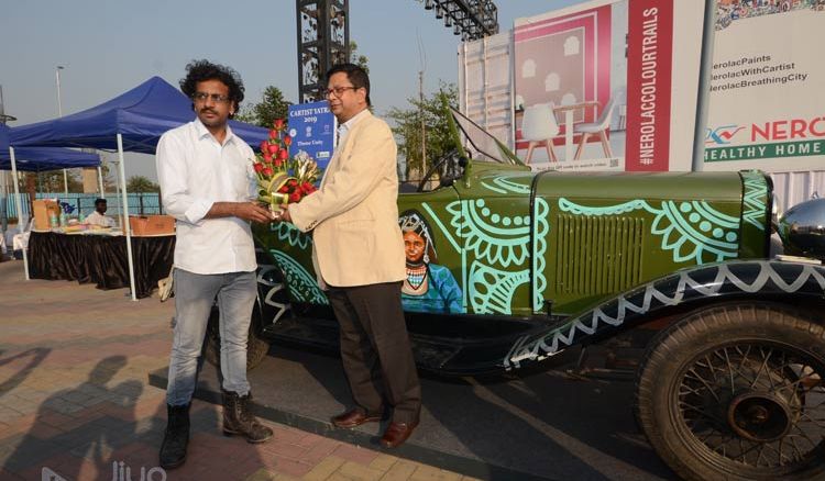 Cartist Yatra paints EcoPark in myriad hues