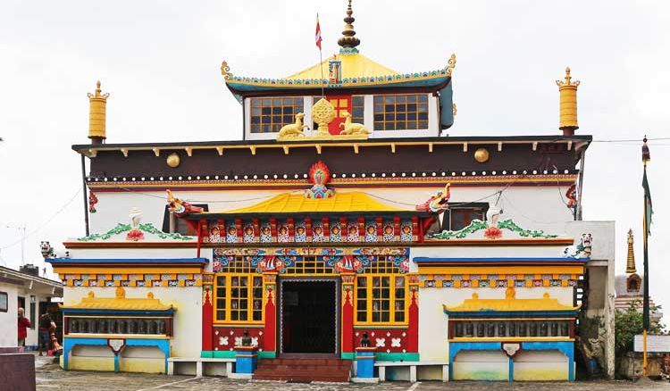 ‘The Buddha Of Future’ Inside Yiga Choeling Monastery