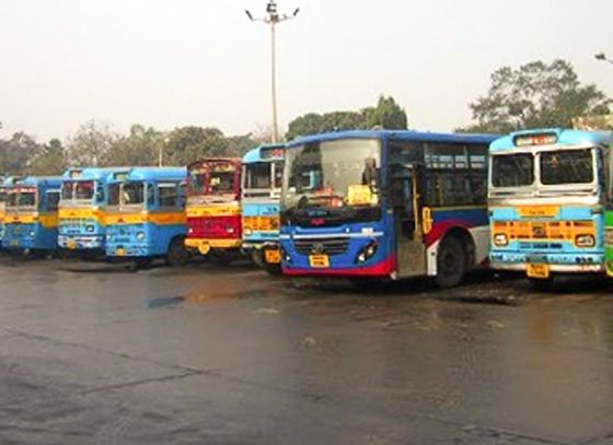 Kolkata Vehicles Drying out on Polling Day