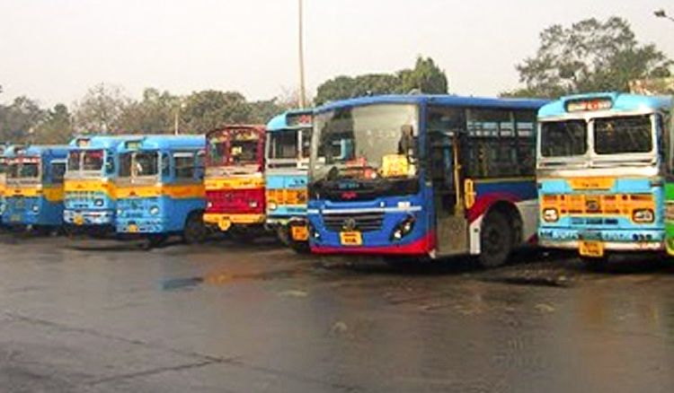 Kolkata Vehicles Drying out on Polling Day