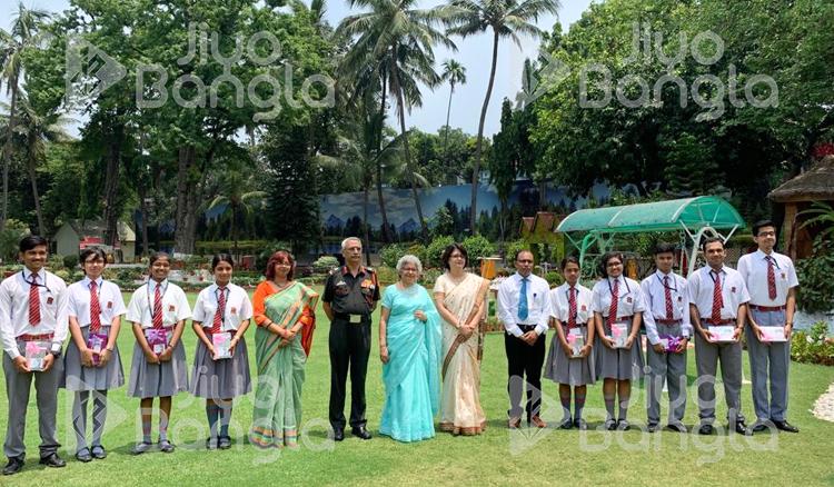 Students of Army Public School get felicitated
