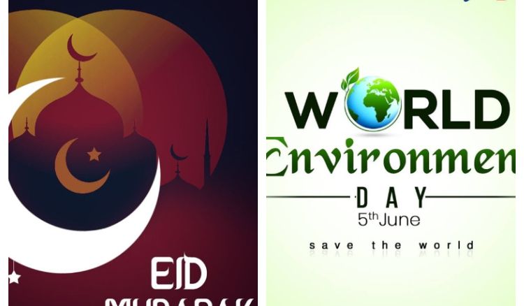 Happy Eid & World Environment Day