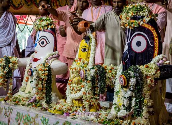 SNAN YATRA OF LORD JAGANNATH, DEVI SUBHADRA AND BALABHADRA