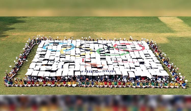 Olympic Day celebrated by students in advance