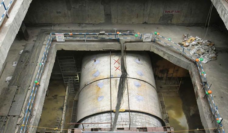 Tunnel boring machines used for E-W Metro to be retrieved