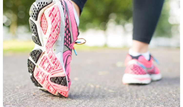 The problems of wearing new shoes