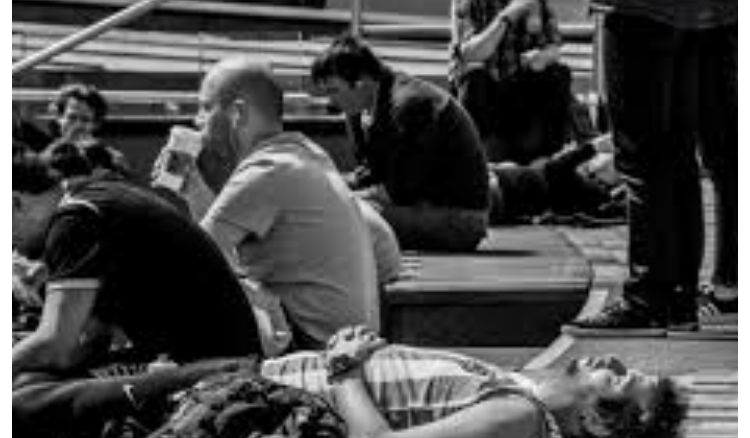 people fall asleep while working