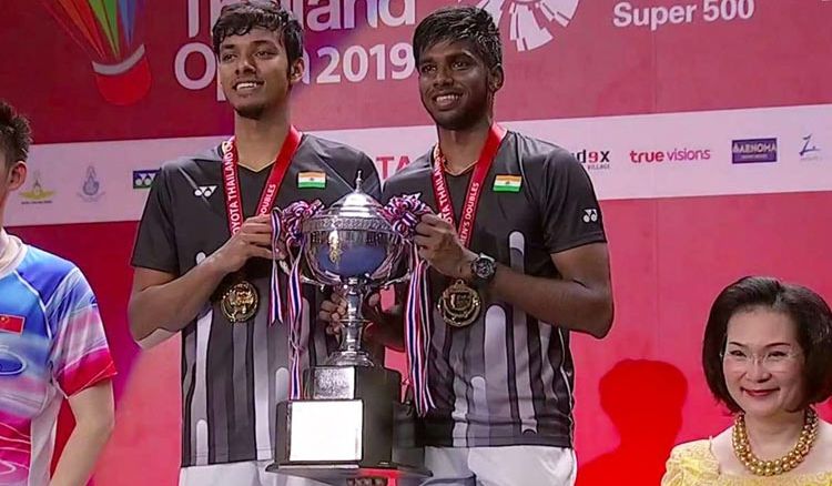 Satwik-Chirag duo wins Thailand Open