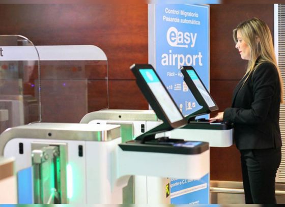 Automated entry point at Kolkata Airport