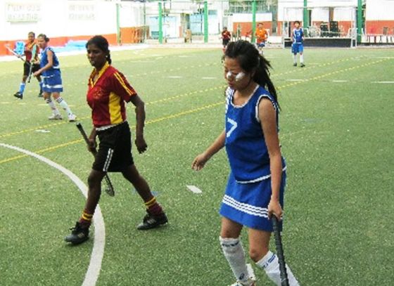 Bengal's only school with AstroTurf built a Women's Hockey team