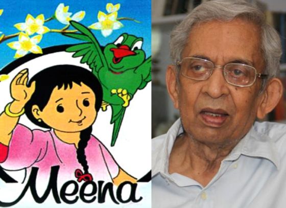 প্রয়াত ‘মীনা’ স্রষ্টা-প্রখ্যাত কার্টুনিস্ট রাম মোহন
