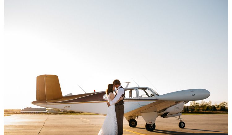 Marriage in sky, couple set a new milestone in their marriage